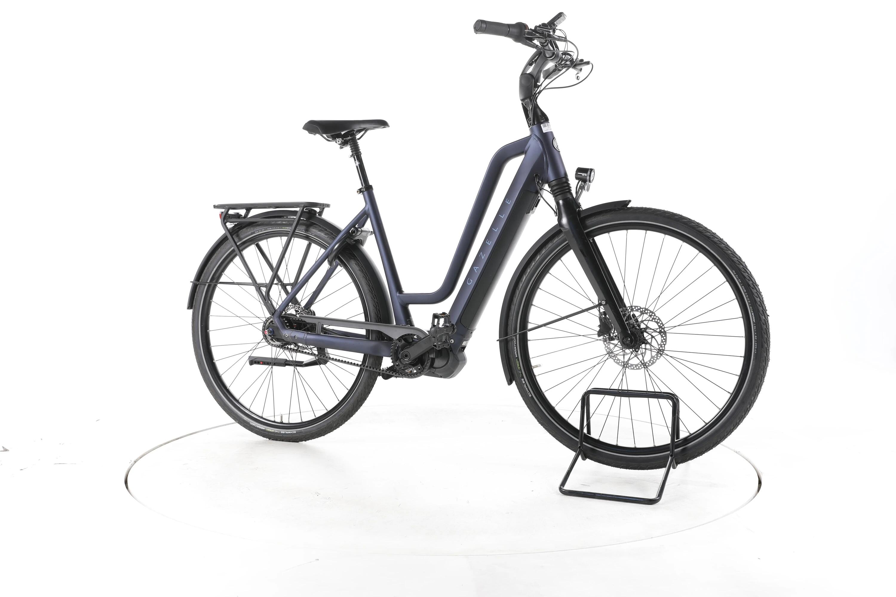 Segunda vida - Gazelle Chamonix C5 HMS City E-Bike Degrau baixo  - Bom Estado 2/7