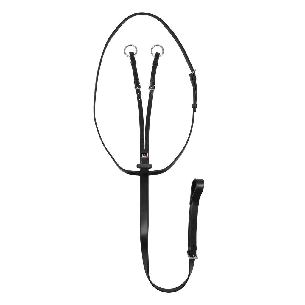 Sliding martingale with rubber stopper