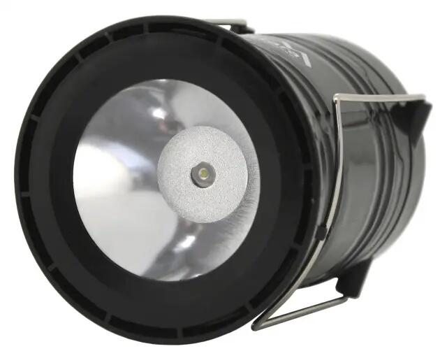 Przenośna latarka Cattara LED 60 lumenów, z panelem słonecznym i powerbankiem 6/8