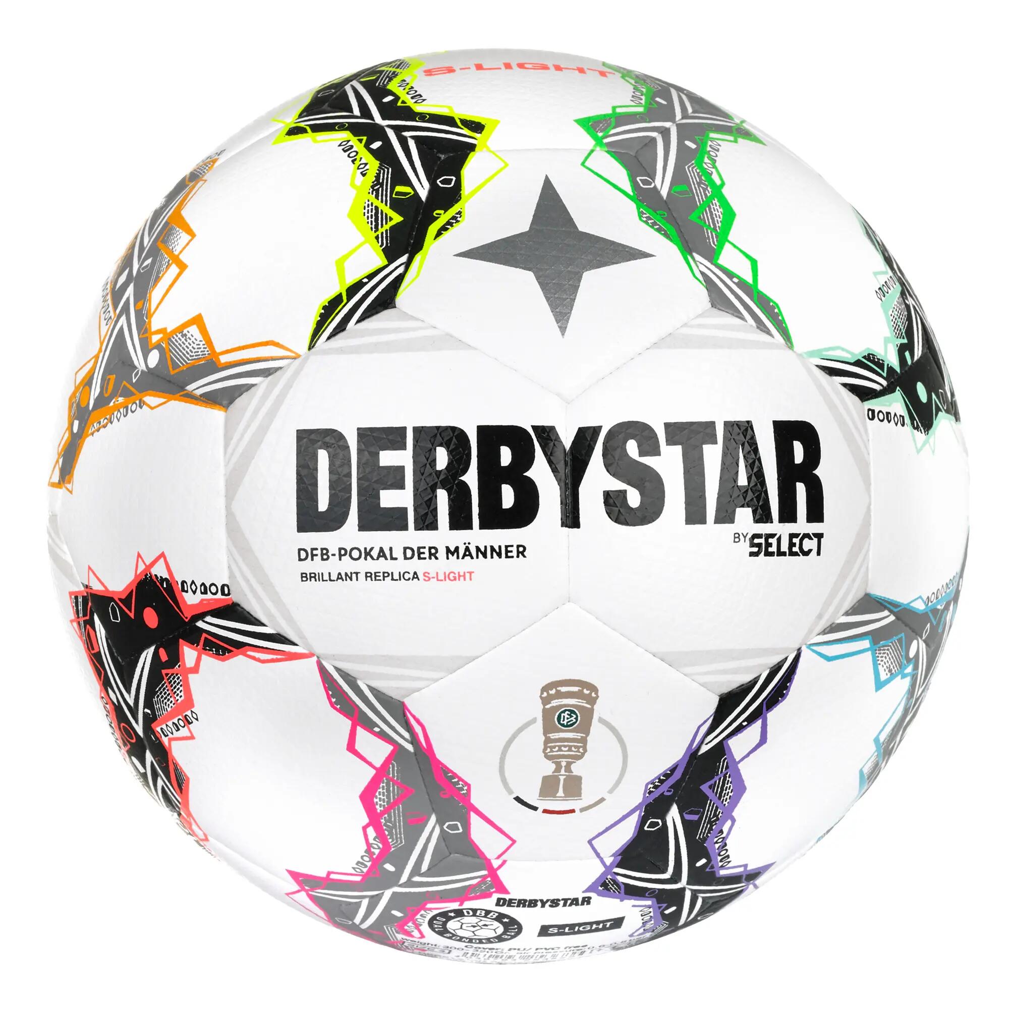 Derbystar Kinder Fussball DFB-Pokal Brillant Replica S-Light v26 26/27 2/4