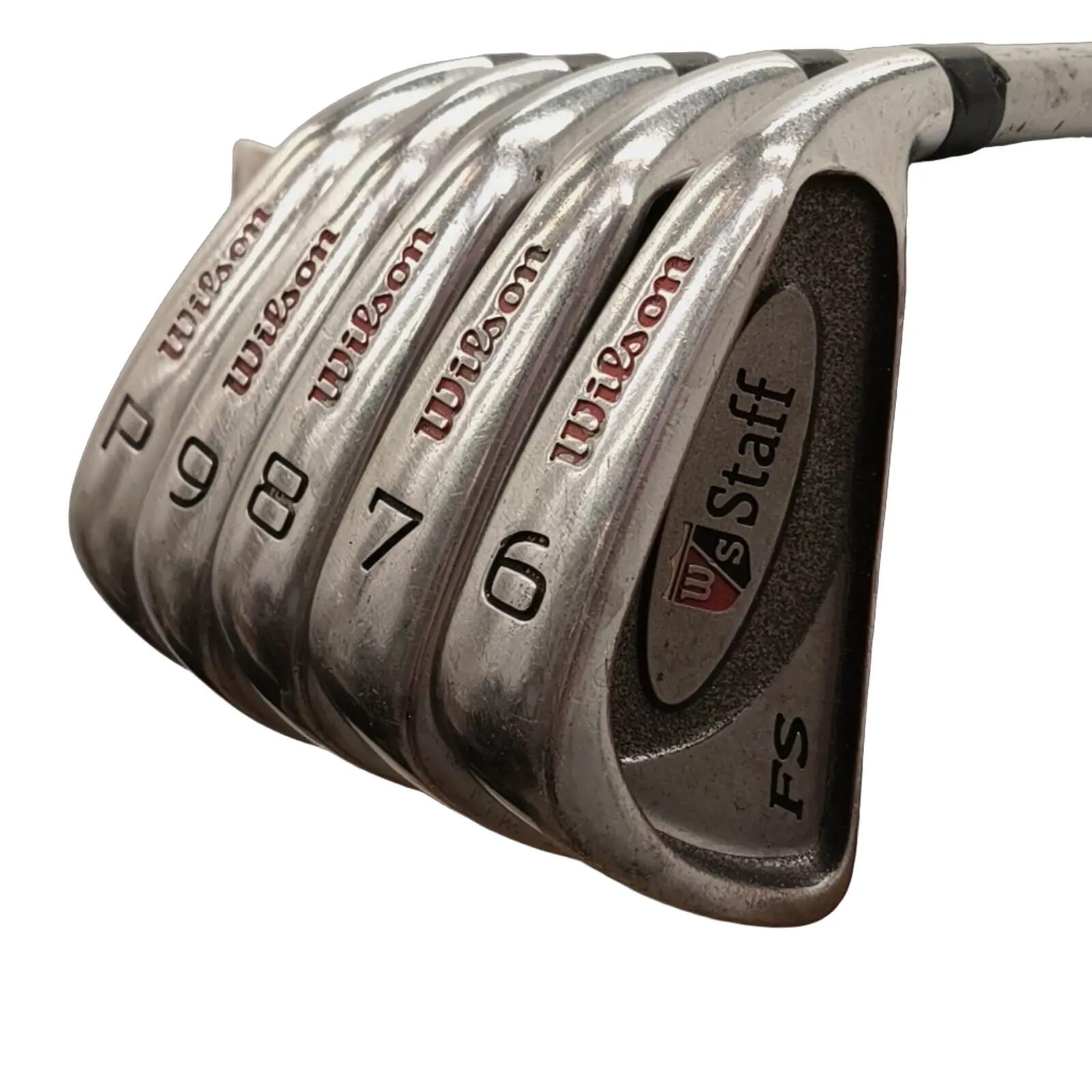 Wilson Fatshaft IJzerset / 6-PW / Flex Regular / Grafiet 3/7