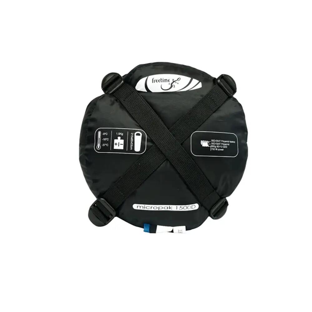 Śpiwór puchowy Freetime Micropak 1500D -37°C 6/8