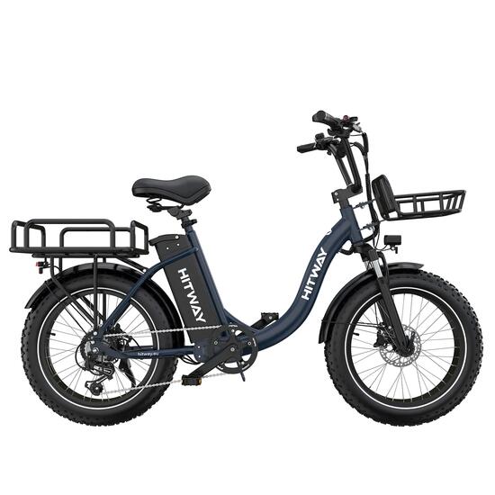 Vélo cargo électrique BK6S PLUS, batterie 1296Wh, capteur de couple