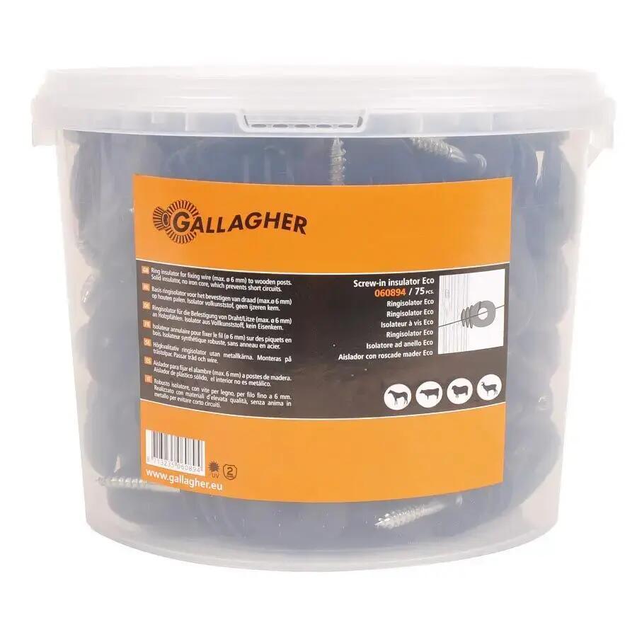 Isolatori per recinzioni elettriche economiche a vite Gallagher (x75) 2/3