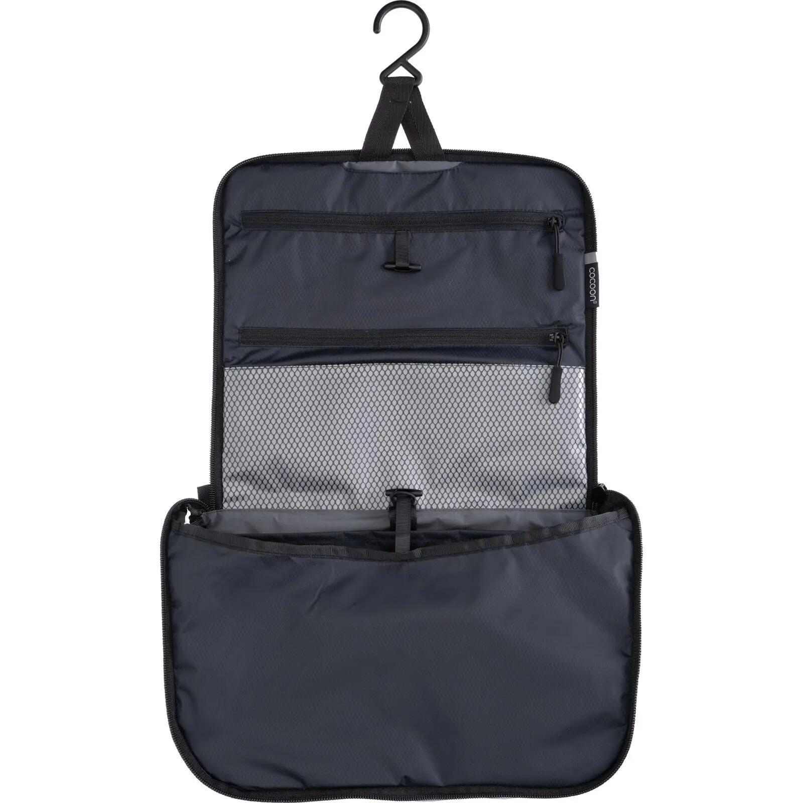 Kosmetyczka Cocoon Toiletry Kit - Allrounder-Light L - phantom black/star grey 5/7