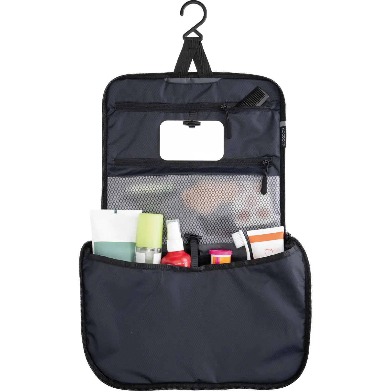 Kosmetyczka Cocoon Toiletry Kit - Allrounder-Light L - phantom black/star grey 4/7