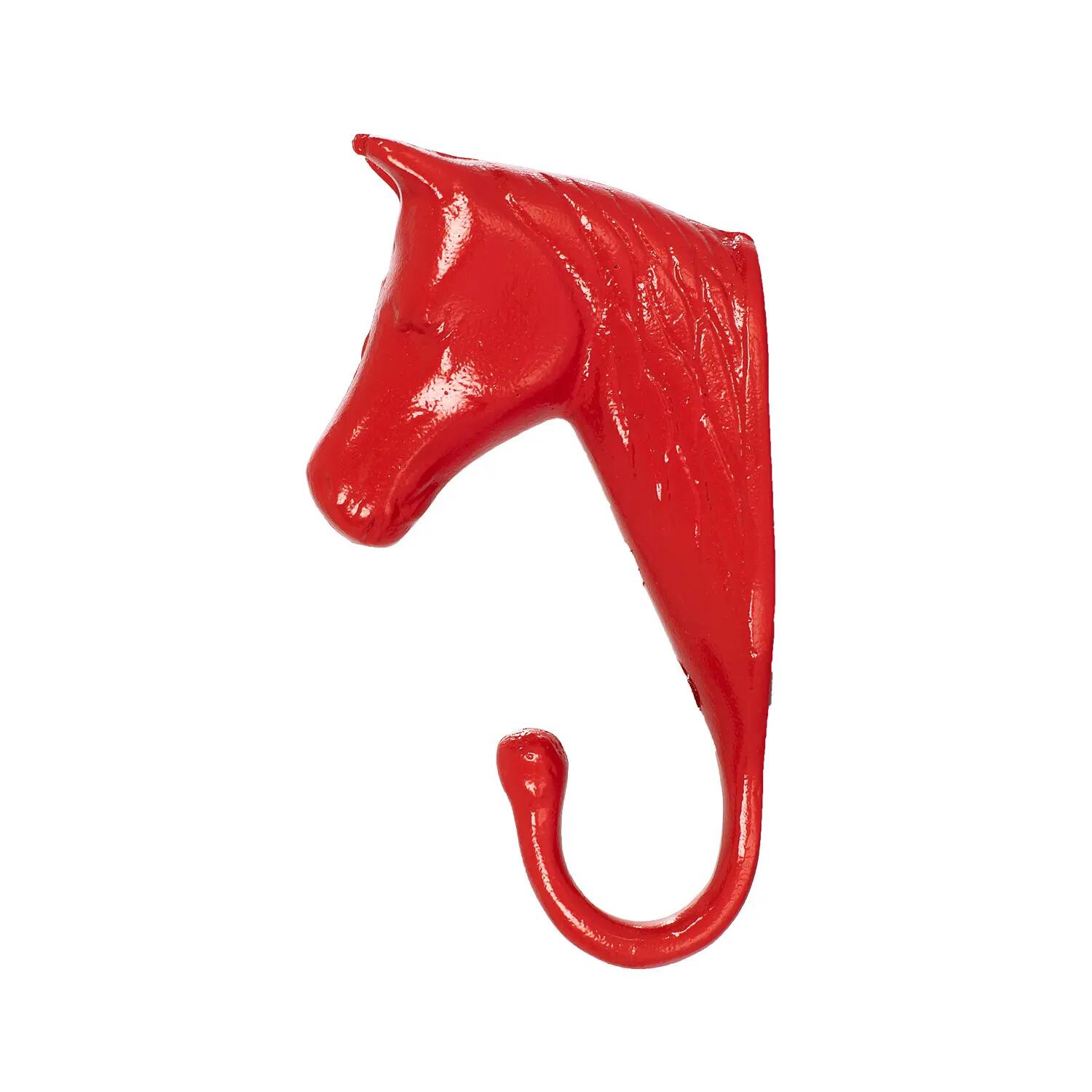 Farbiger aluminium pferdekopf trensenhaken 3/3