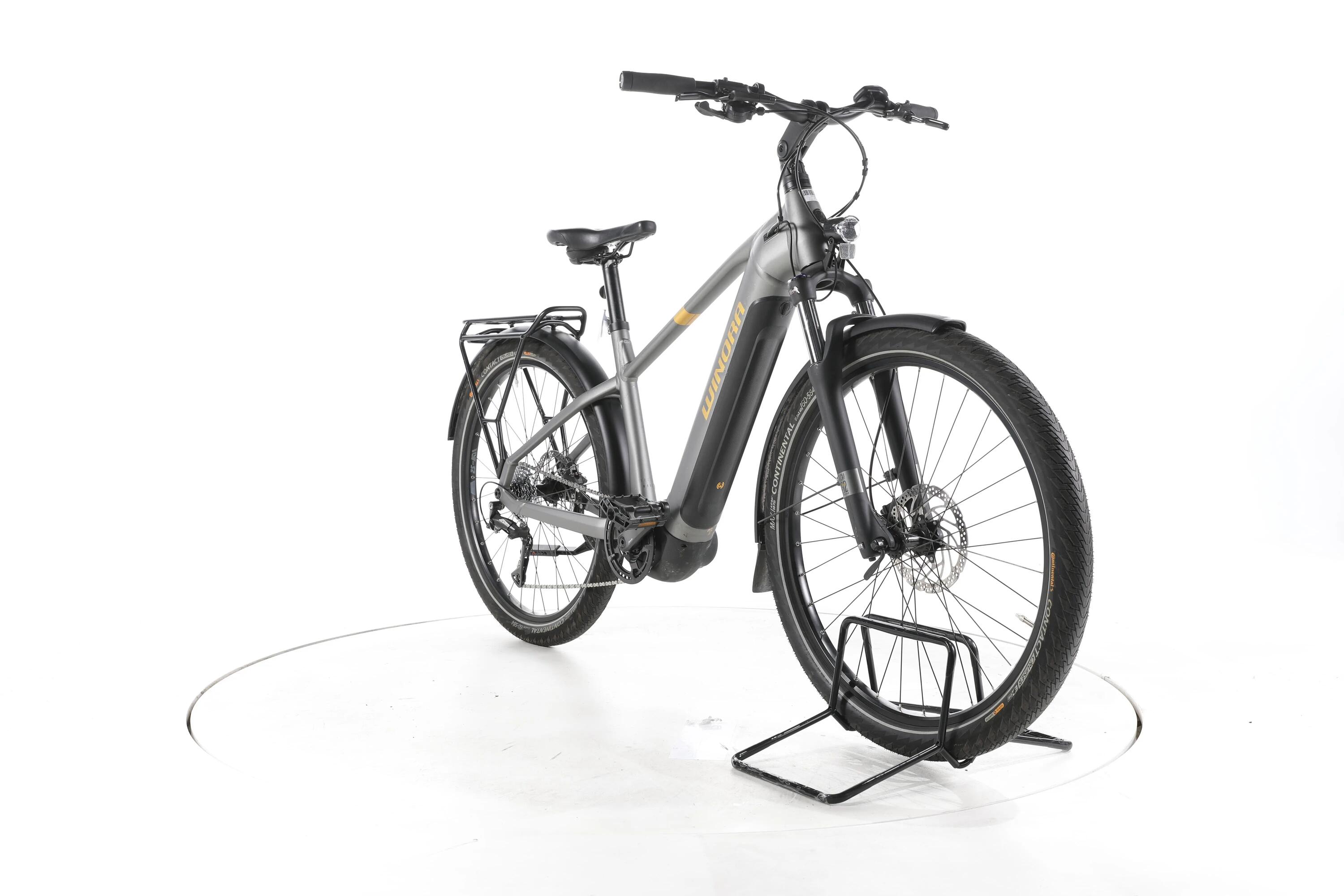 Segunda vida - Winora Yucatan X8 Trekking E-Bike - Em muito bom estado. 3/7
