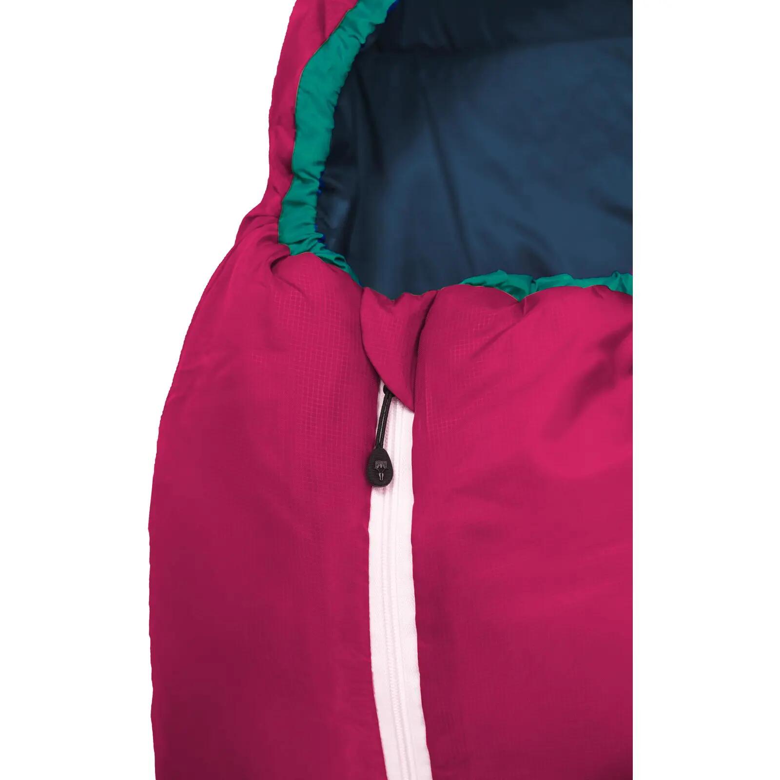 Wollschlafsack Wolle Kids World Traveller raspberry red 6/7