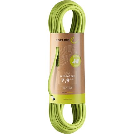 Cordes à double EDELRID Apus Eco Dry 7,9 mm oasis