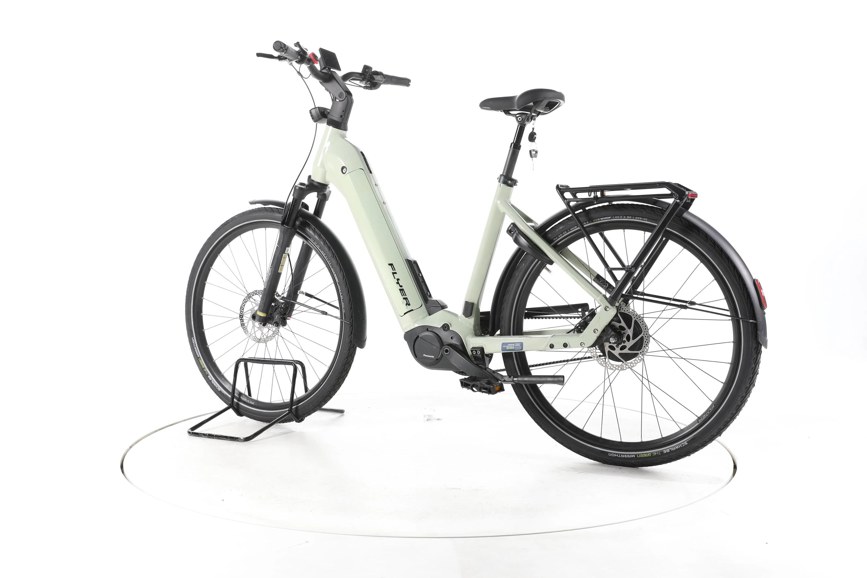 Tweedehands - FLYER Upstreet 7.23 City E-Bike Lage instap - Goed 7/7