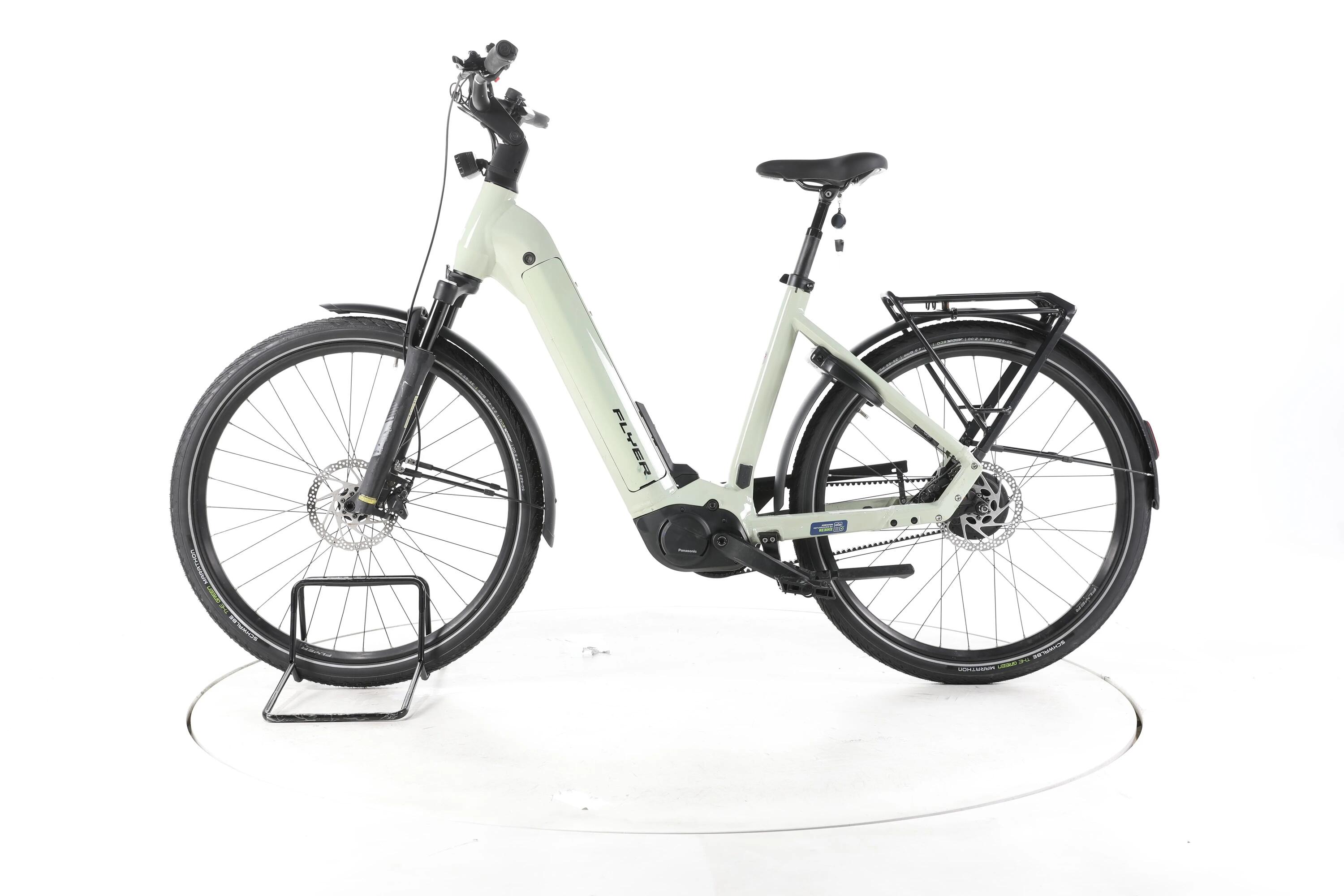 Tweedehands - FLYER Upstreet 7.23 City E-Bike Lage instap - Goed 6/7