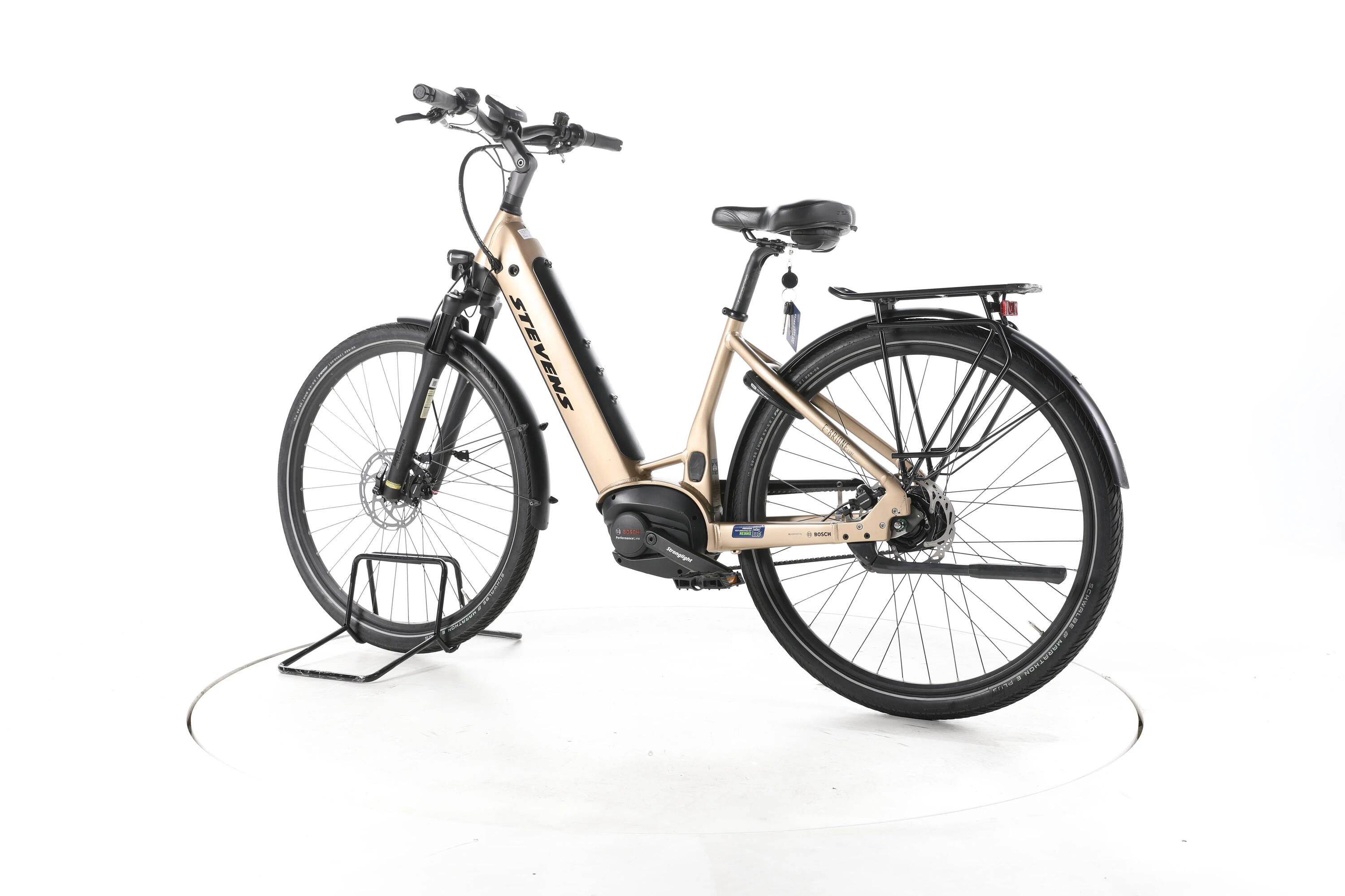 Tweedehands - Stevens E-Brione Luxe City E-Bike Lage instap - Zeer goed 7/7