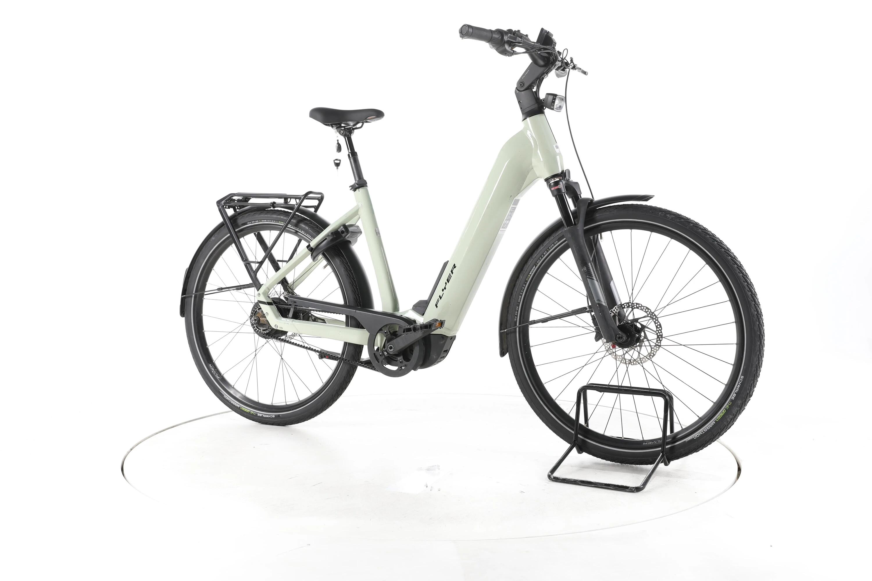 Tweedehands - FLYER Upstreet 7.23 City E-Bike Lage instap - Goed 2/7
