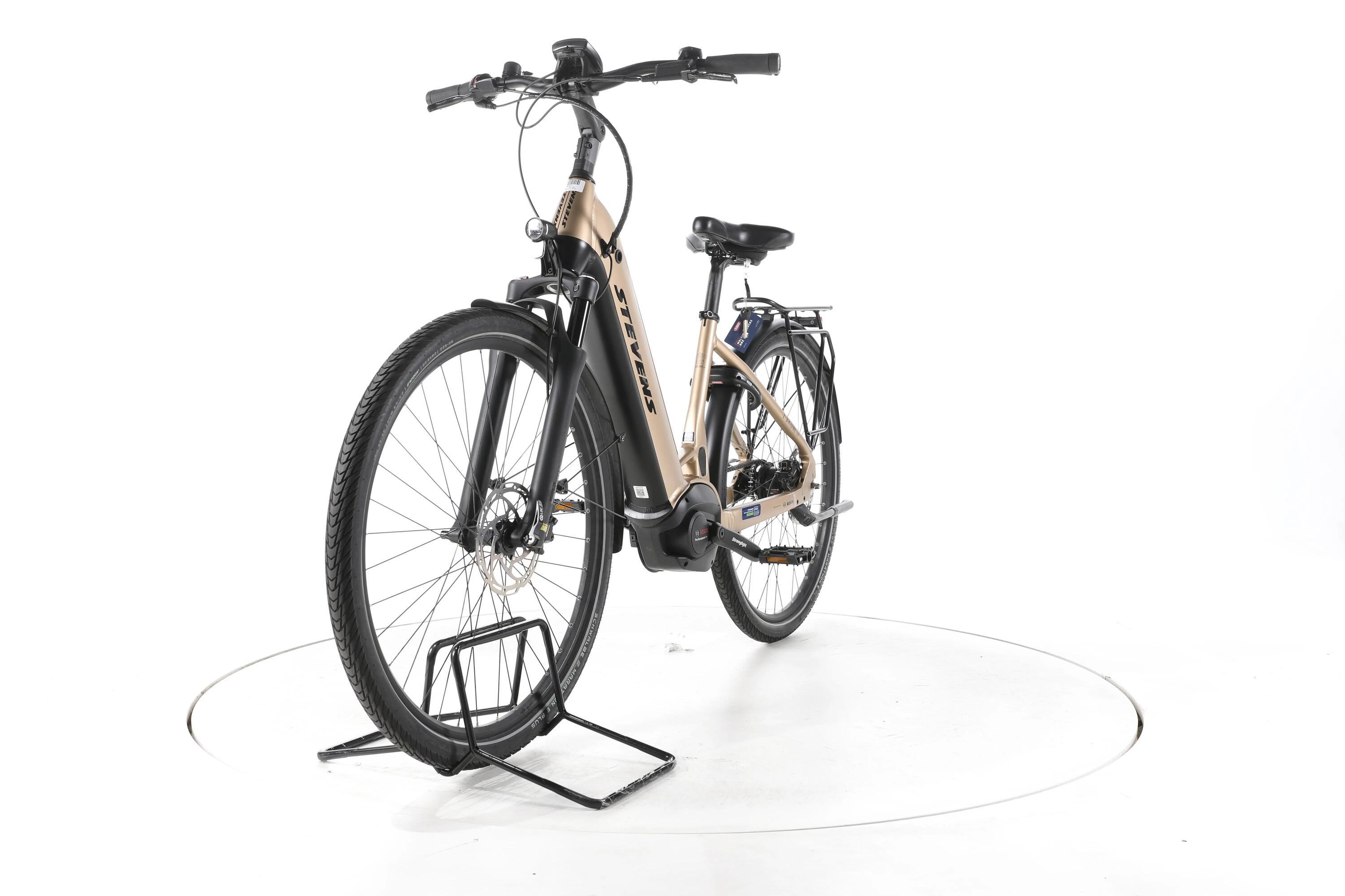 Tweedehands - Stevens E-Brione Luxe City E-Bike Lage instap - Zeer goed 4/7