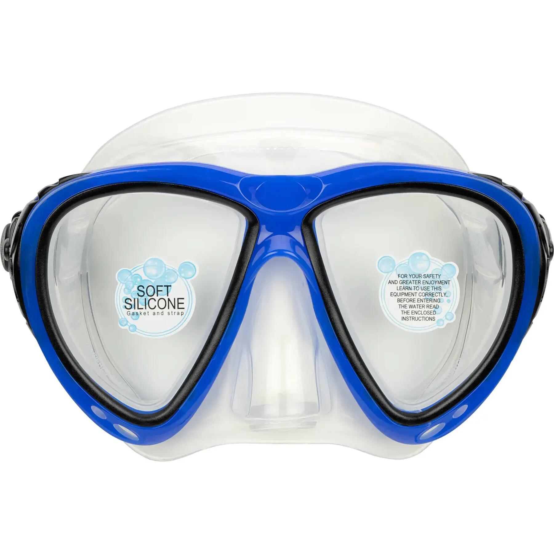 Waimea® Zwembril met snorkel Senior 2/4