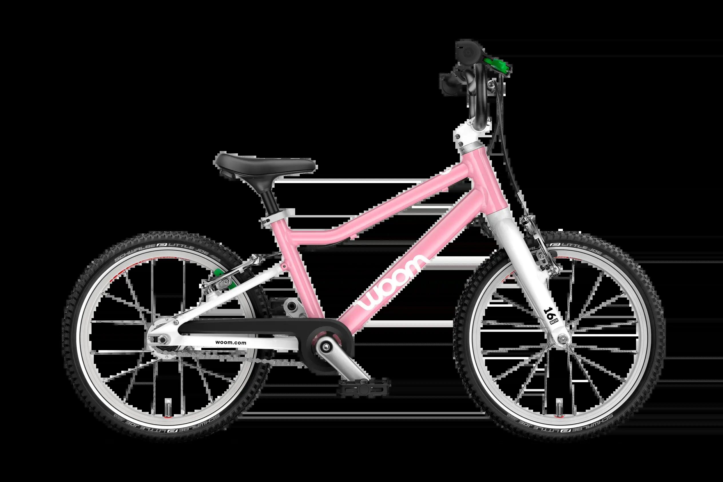 Bicicleta copii Woom 3 Automagic Go 16" powder pink