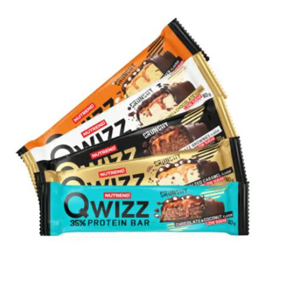 NUTREND QWIZZ Proteinszelet 60g  Sós karamell 2/2