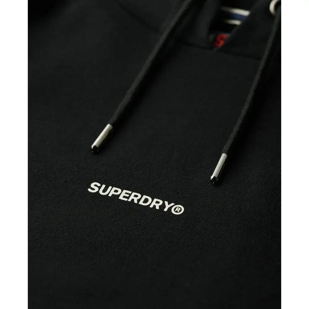 Sudadera con Capucha Negra Superdry para Hombre 6/6