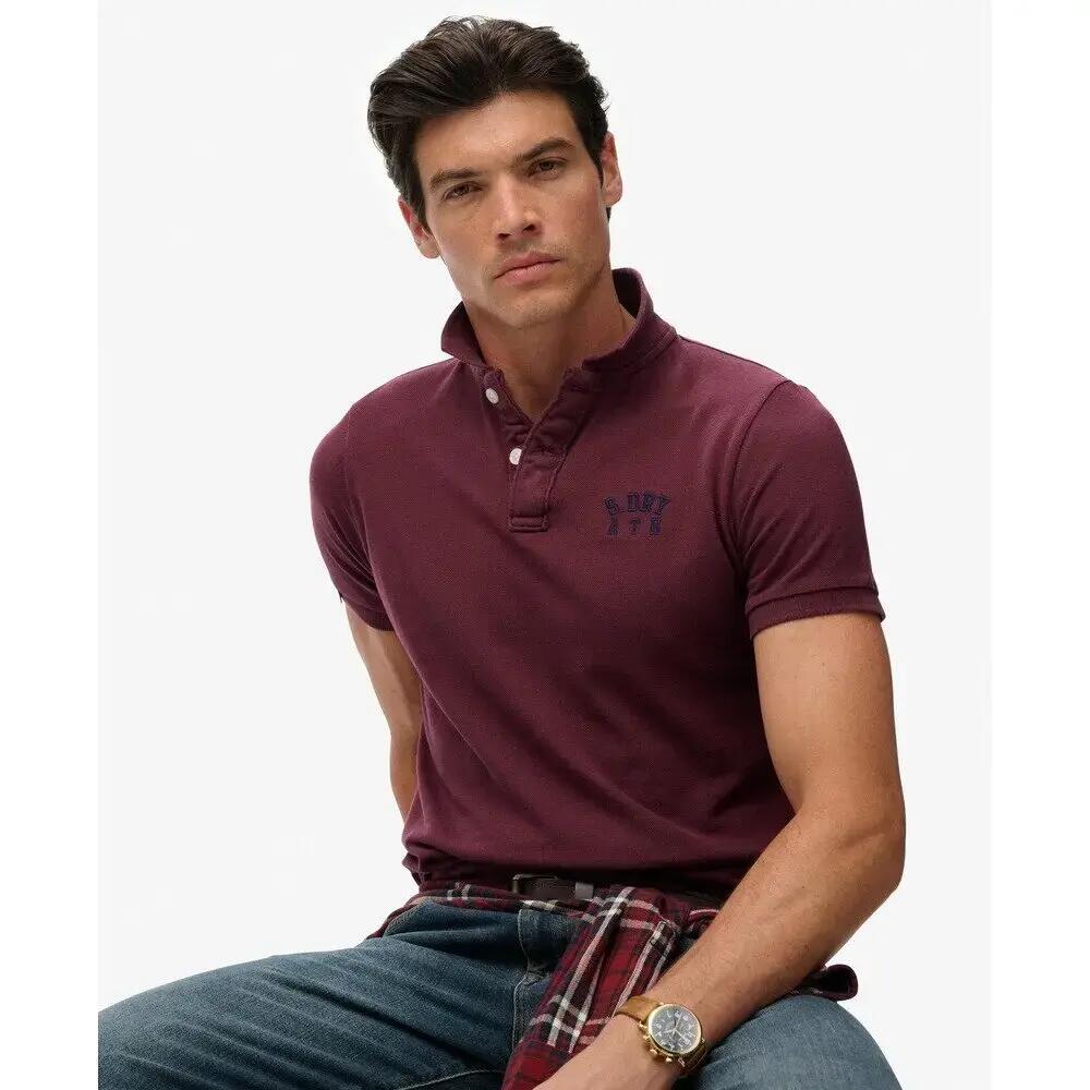 Besticktes Poloshirt Superdry Vintage Athletic 4/5