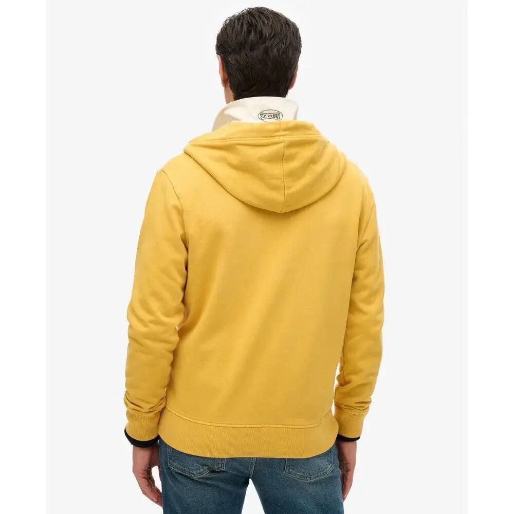 Rozpinany, wyblakły hoodie z logo Superdry Essential 4/6