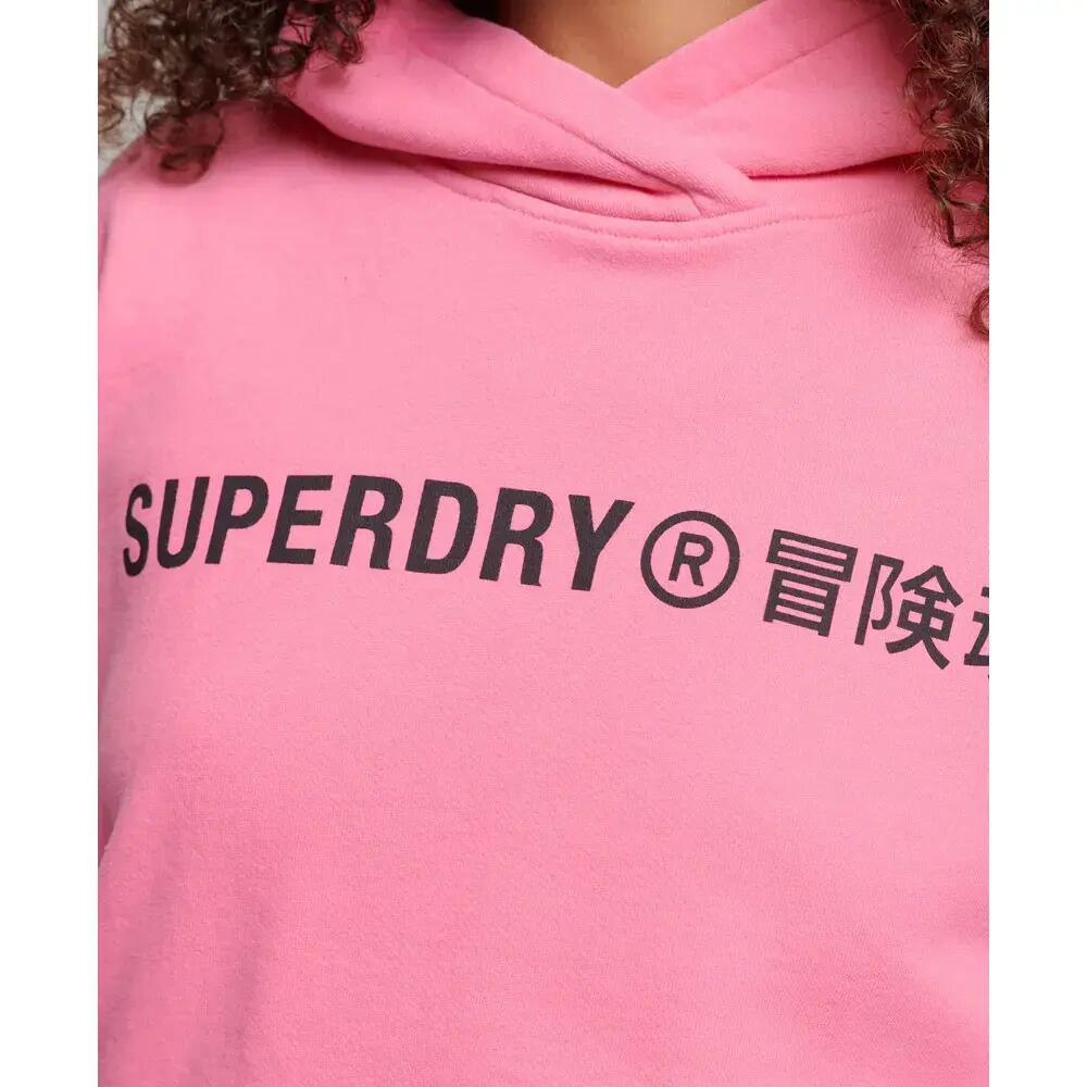 Sweat à capuche court Core Sport Crop de SUPERDRY 5/5