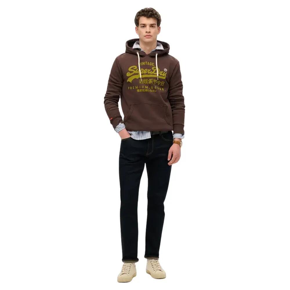 Hoodie Superdry Vintage Logo Ton sur Ton 3/6