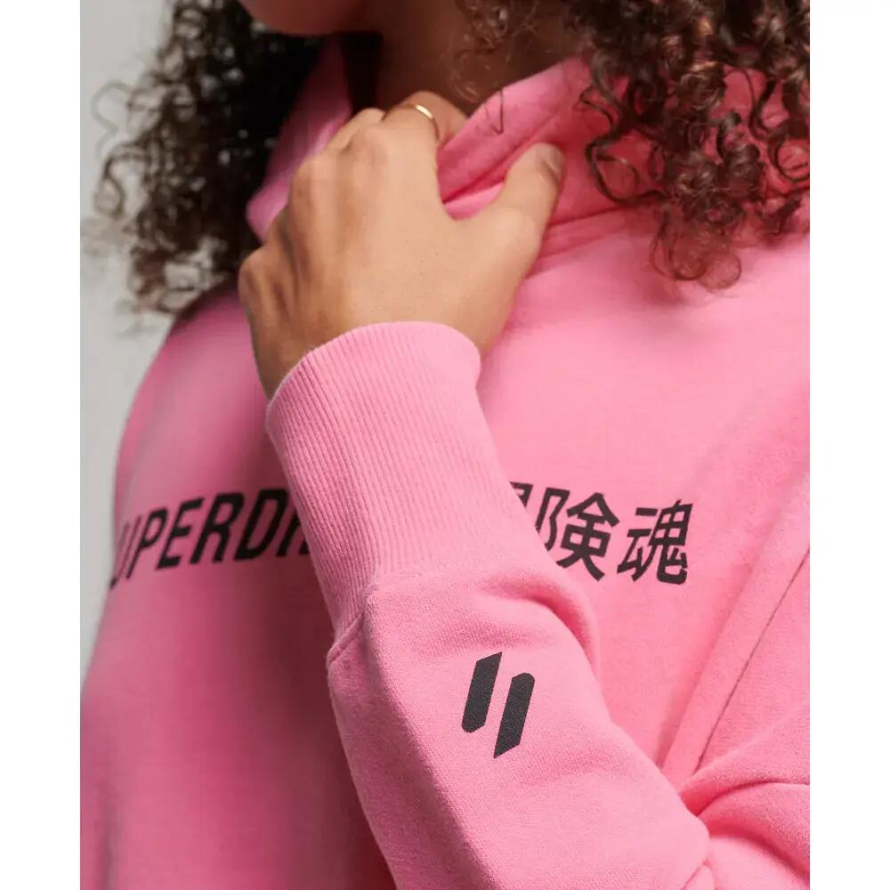 Sweat à capuche court Core Sport Crop de SUPERDRY 4/5