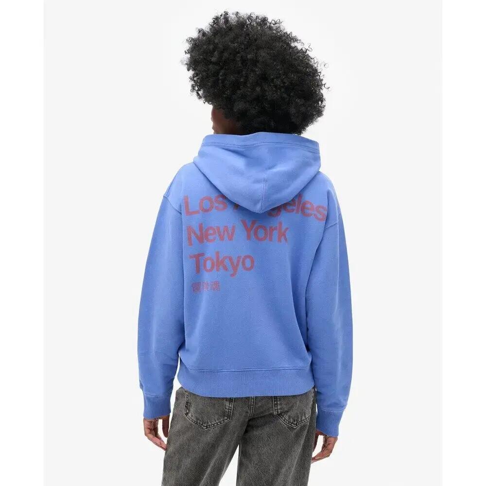 Weites Kapuzen-Sweatshirt Core Logo City 5/7