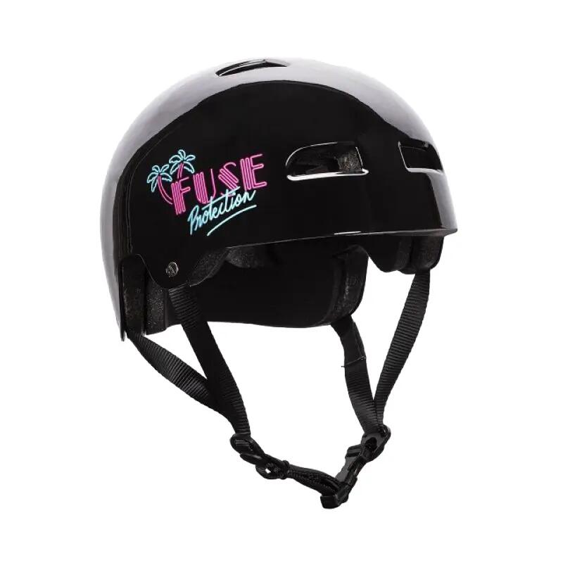 Fuse Alpha Glossy Miami BMX Bike Helmet
