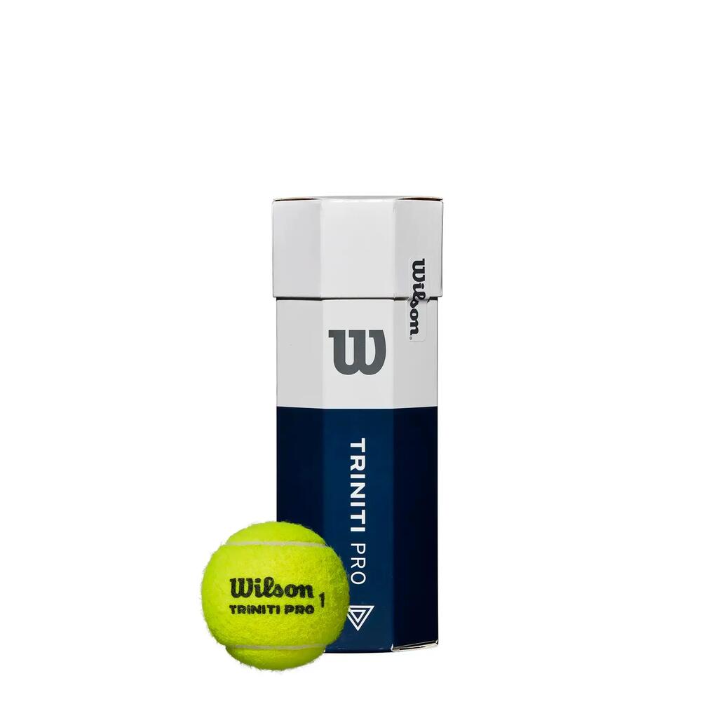 Tube of 3 tennis balls Wilson Triniti Pro