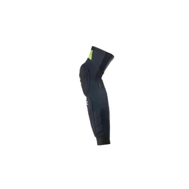 Rodilleras Fuse Omega 100 para adultos, color negro y amarillo neón, talla XXXL 3/5