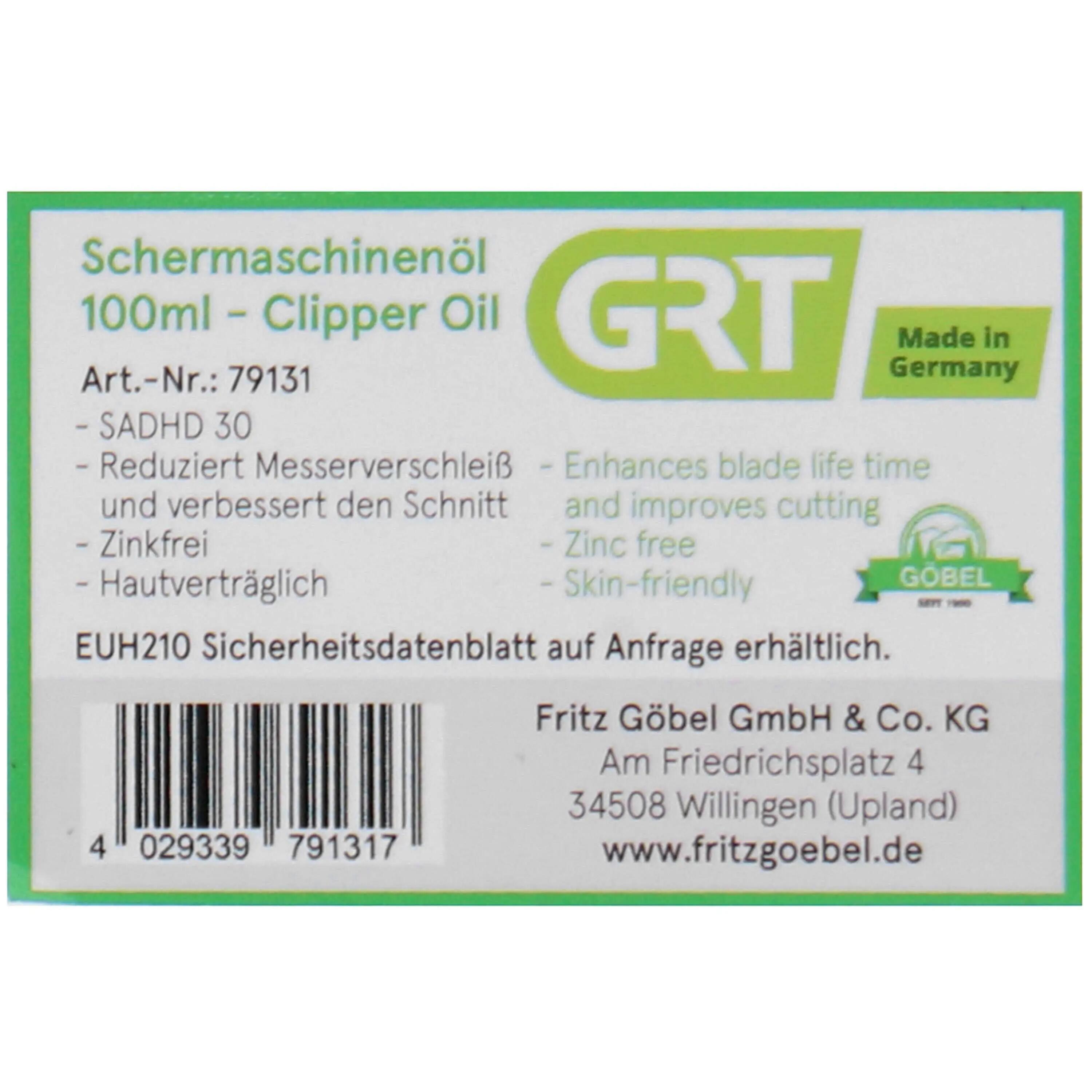 Huile spéciale pour tondeuse 100 ml HEINIGER 4/4