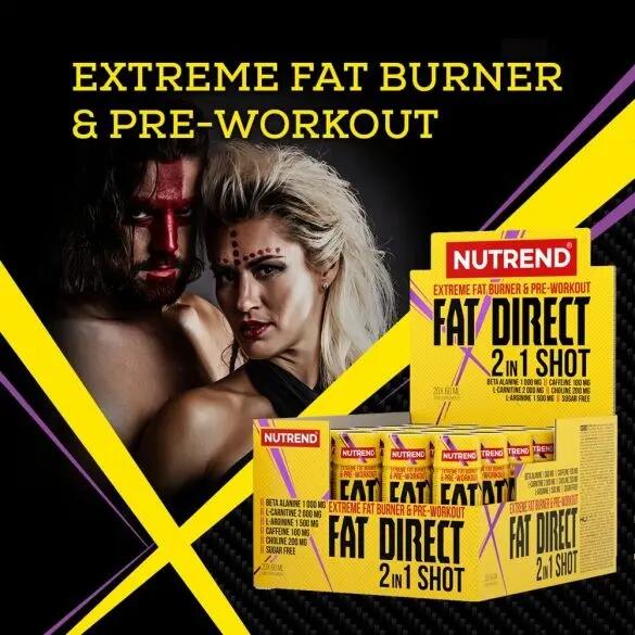 NUTREND Fat Direct Shot Zsírégető Ampulla 60 ml 3/3