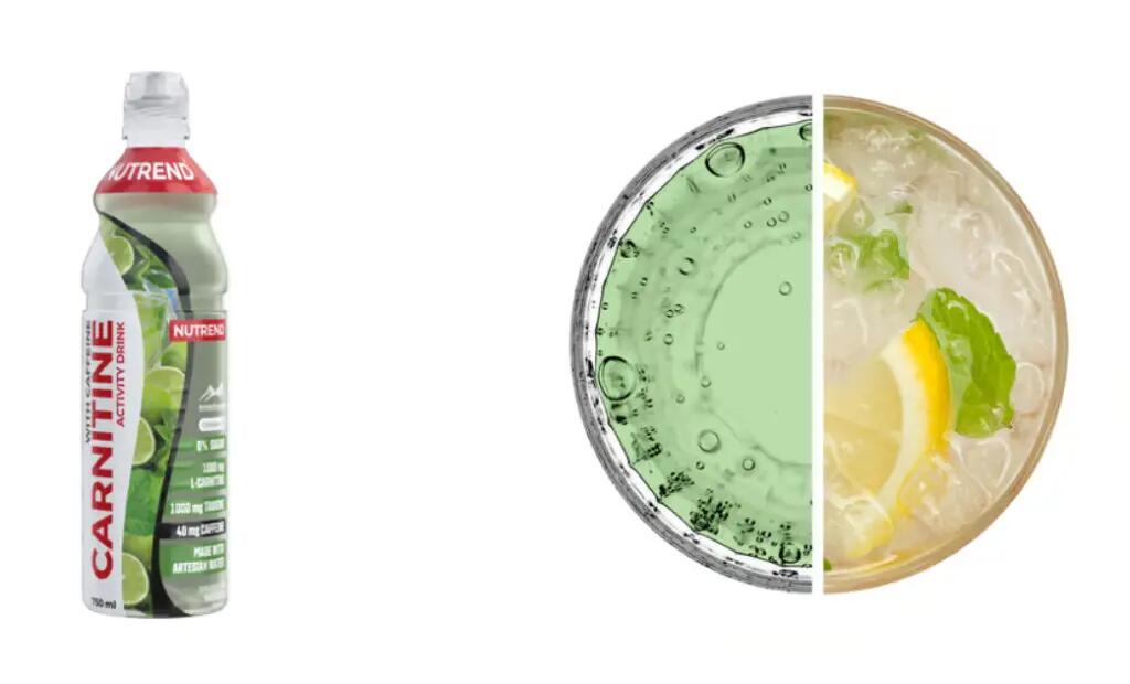 Sportovní nápoj CARNITINE ACTIVITY DRINK WITH CAFFEINE, 750 ml, mojito 2/2