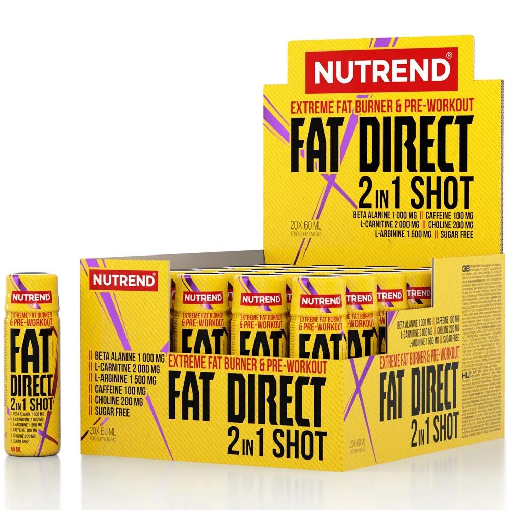 NUTREND Fat Direct Shot Zsírégető Ampulla 60 ml 2/3