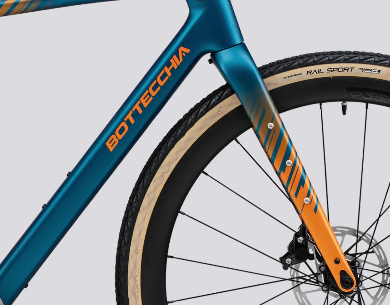 Vélo Gravel Bottecchia Overland Shimano GRX610 24V Carbone 700x40 5/8