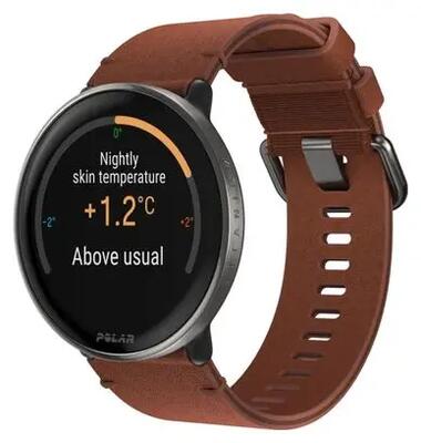 Tweedehands - fitnesshorloge gps - polar ignite 3 titanium brons - als nieuw