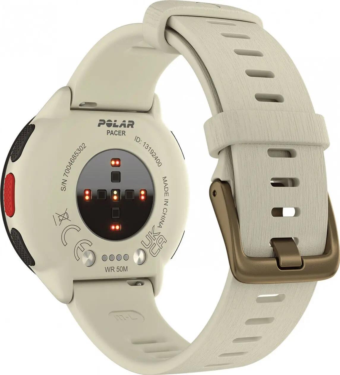 Reconditionné - Montre de sport GPS - Polar Pacer Blanc Nuage - Excellent 3/7