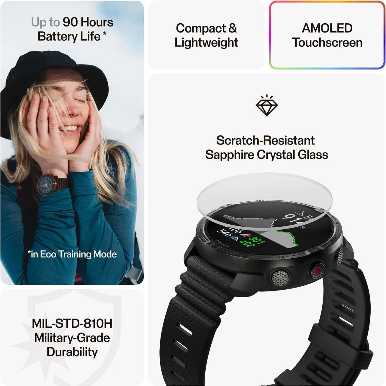 Tweedehands - Polar Grit X2, Outdoor Horloge - Als nieuw 3/7
