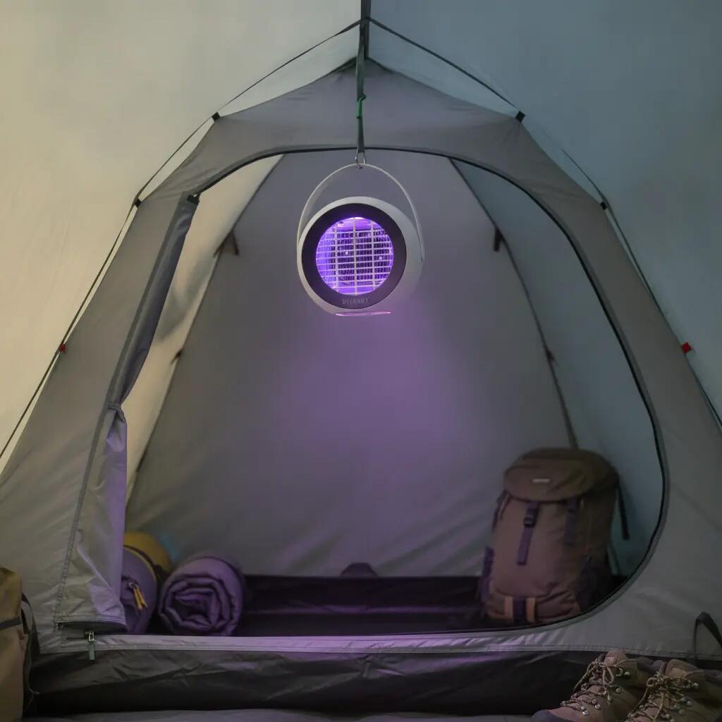 Lampada elettrica anti-insetti Deconet con ventilatore LED 1,5 Watt 3/7