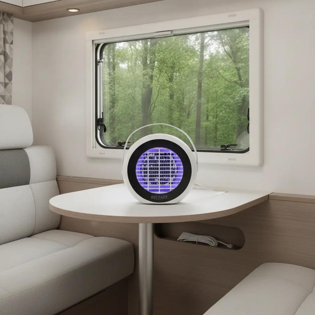 Lampada elettrica anti-insetti Deconet con ventilatore LED 1,5 Watt 2/7