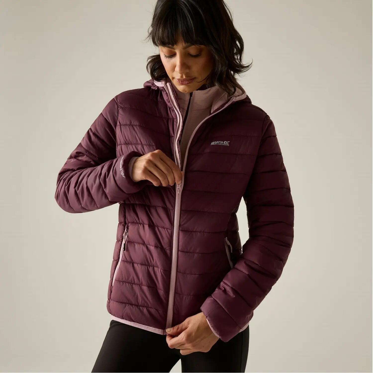 Regatta Marizion Steppjacke für Damen mit Kapuze 4/6