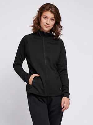Reißverschluss Jacke Raglanärmel Hmlessi Damen HUMMEL