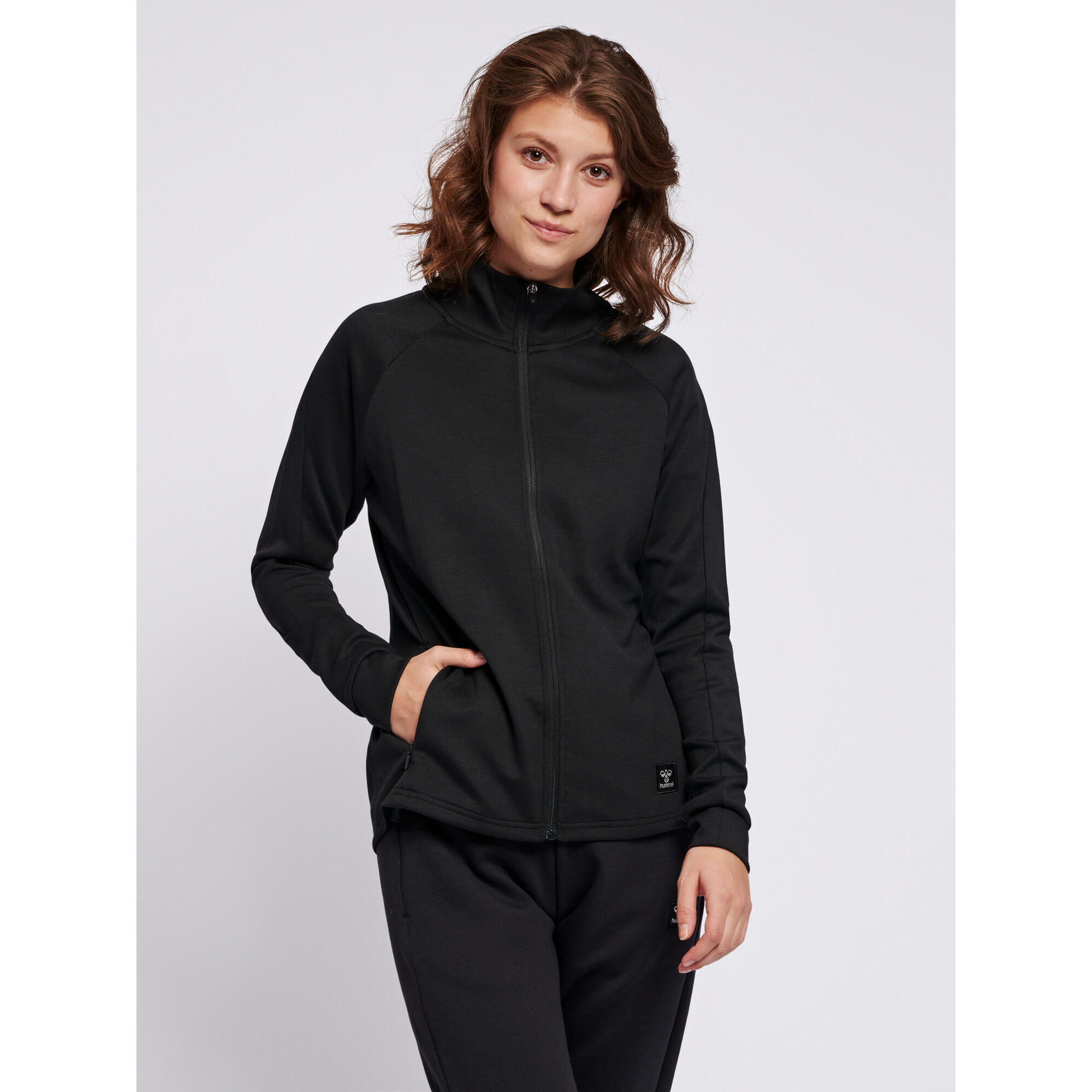 Hummel - Fermeture Éclair Zip Combinaison Hmlessi Femme Hummel - Veste - Noir - 42 M/l - Decathlon