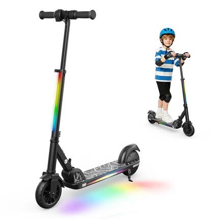 iScooter K4 elektrische kinderstep 16 km/u met ledverlichting en 3 standen