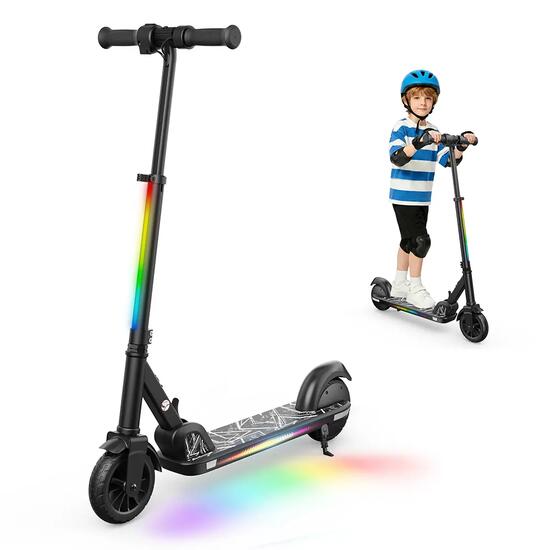 iScooter K4 elektrische kinderstep 16 km/u met ledverlichting en 3 standen