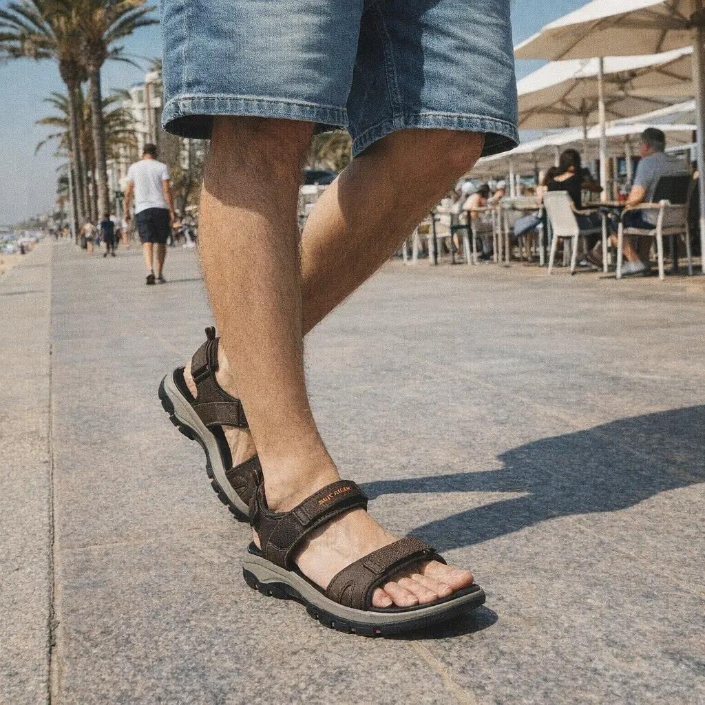 Mode/sportwear pour homme Skechers marron 6/7