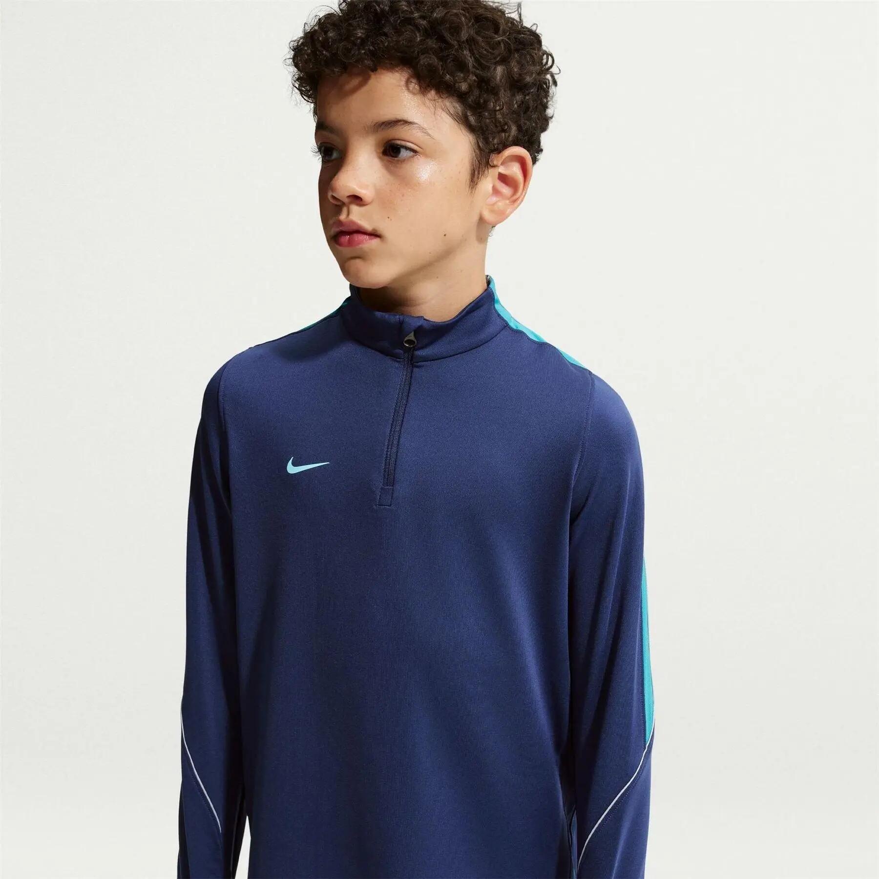 Nike Childrens/Kids Strike Swoosh Quarter Zip Drill Top