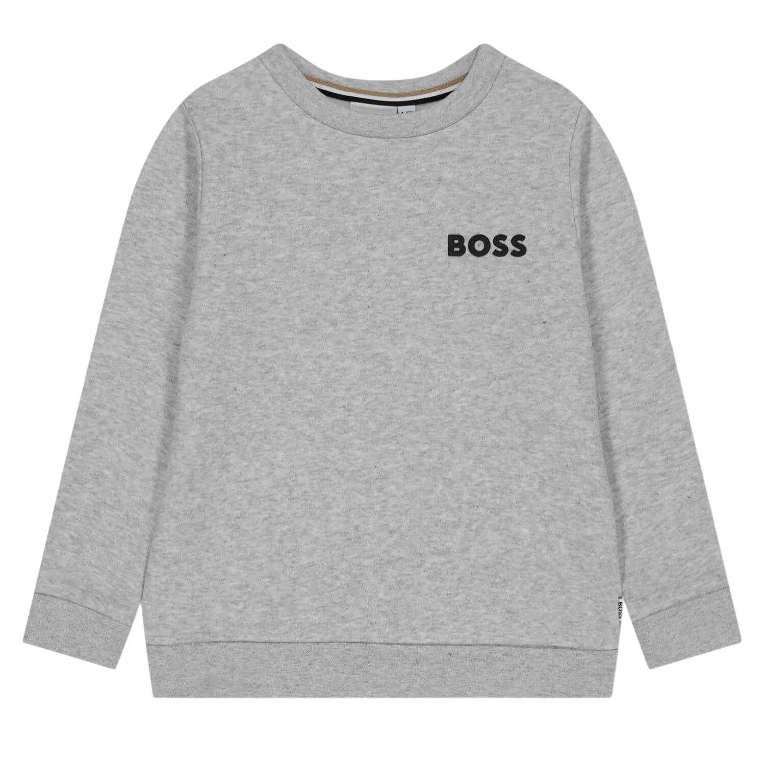 Boss Boys Logo Long-Sleeved Sweatshirt